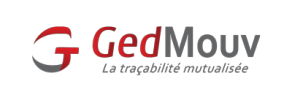 Logo gedmouv solution de traçabilité tracking commande clients